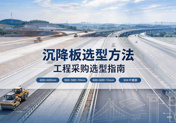 婺城沉降板选择方法